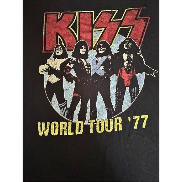 KISS World Tour ‘77 Graphic Tee - Picture 2 of 4